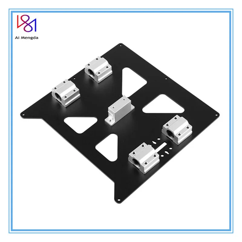 Алюминиевая Y-образная анодированная пластина с подшипниками SC8UU и держателем