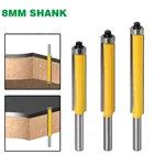 Фреза по дереву, 8 мм, 14 дюйма, 2 дюйма, с подшипником