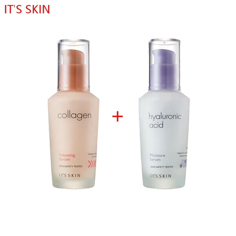 Увлажняющая сыворотка с гиалуроновой кислотой It's SKIN 40 мл + коллагеновая