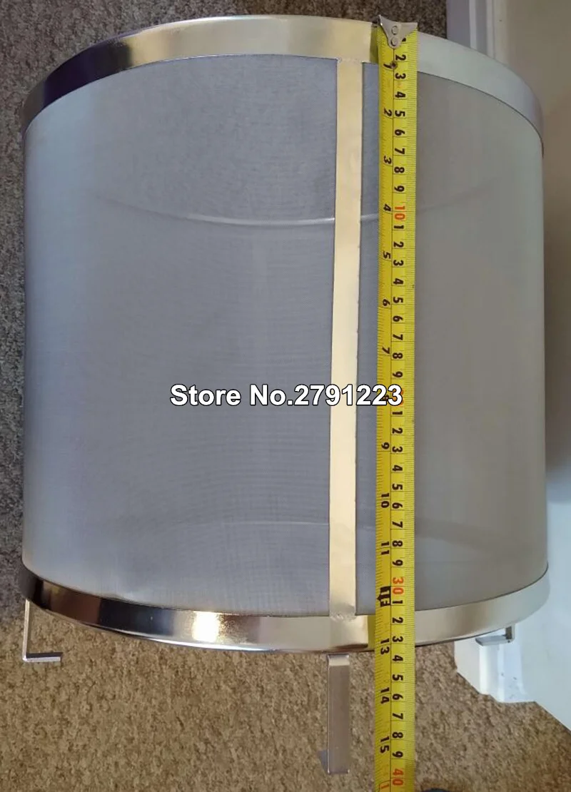 Высокое качество 40*40 см домашний фильтр для пива винного домика корзина из