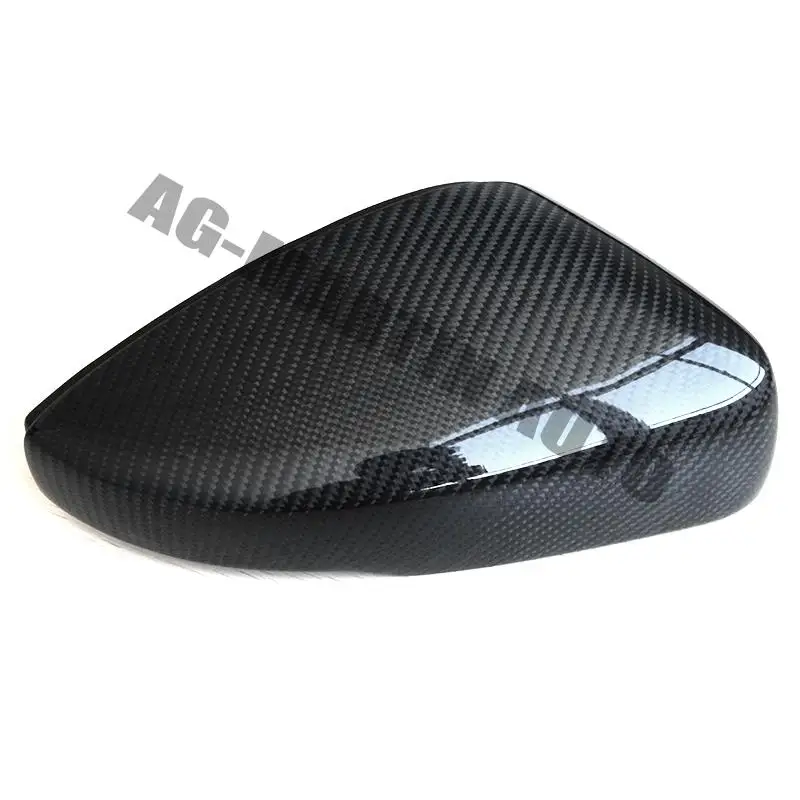 

Free shipping carbon fiber replacement type side wing mirror caps car rearview mirror covers for Volkswagen/VW Polo 2012-2016