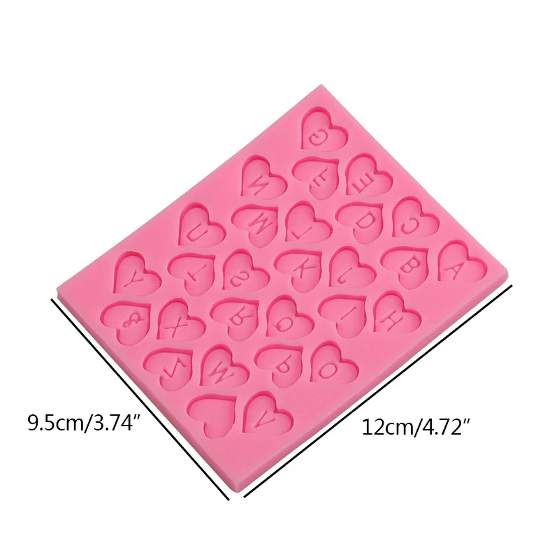 1 шт. силиконовая форма в виде сердца|Формы для тортов| |