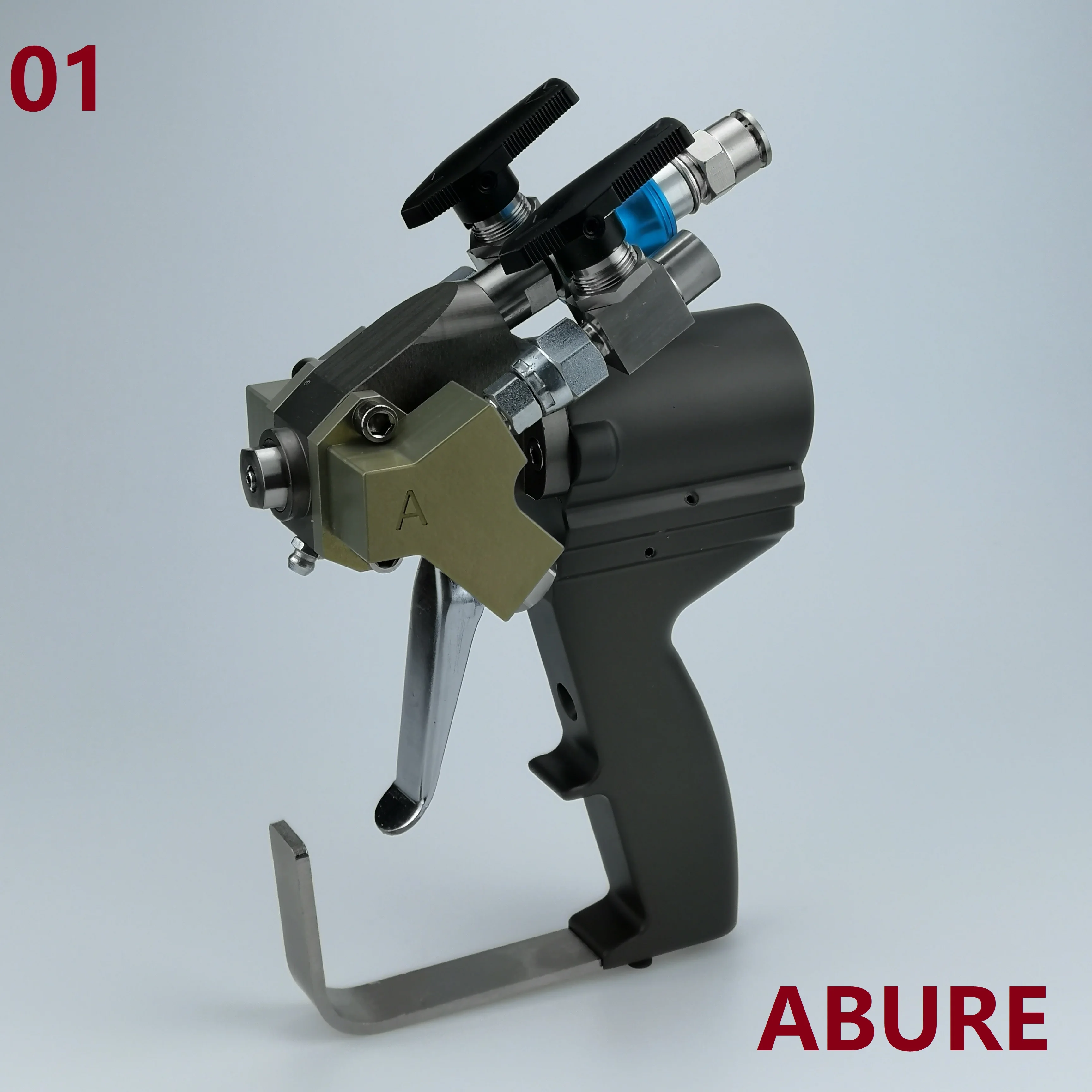 Пистолет распылитель ABURE A5 ABRA501 с микс камерой 01 для нанесения полиуретанового