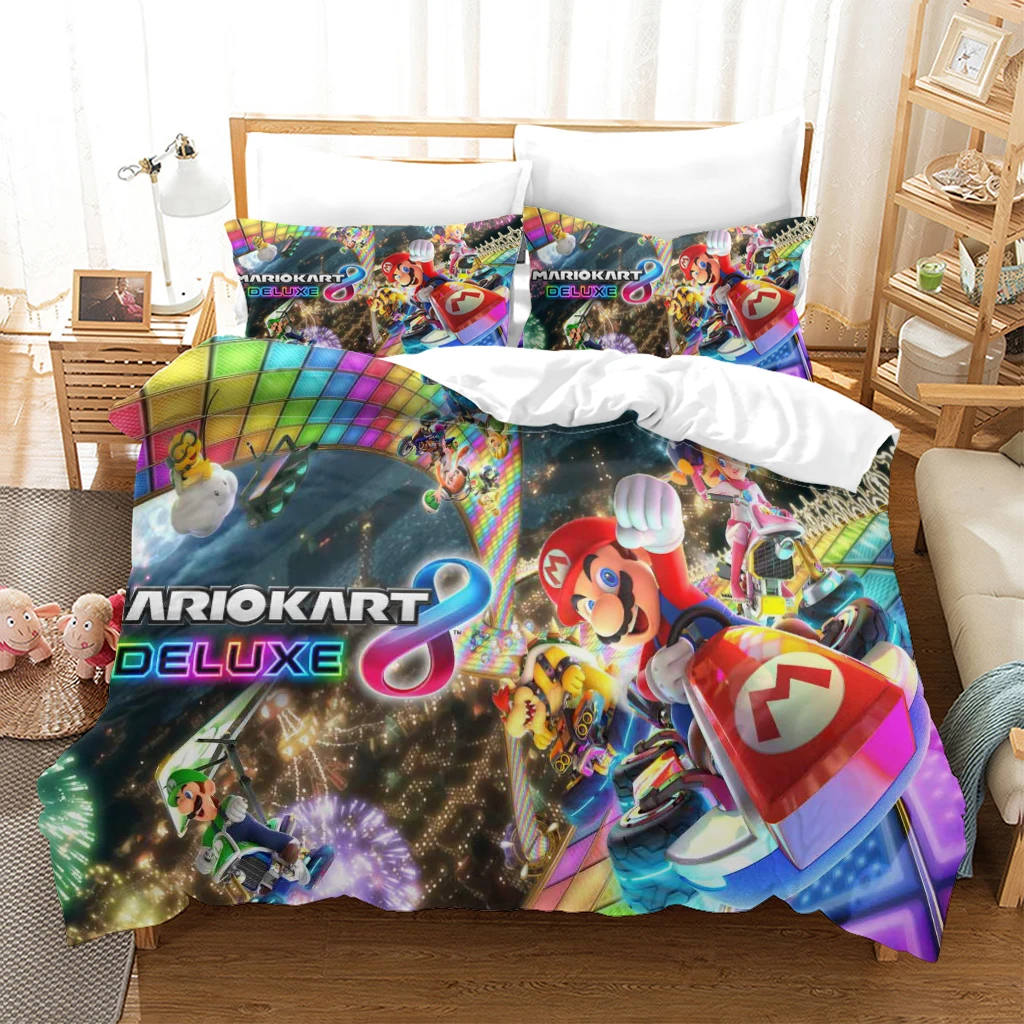 

Luxury 3D 2/3pcs Marble Texture Print Bedding Set Twin Queen King Size Comforter Duvet Quilt Cover and Pillowcase Home Textile