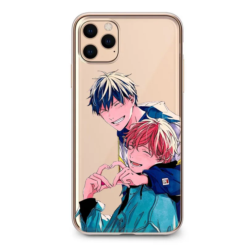 Мягкий чехол для телефона в японском стиле аниме с музыкой геев iPhone 11 Pro Max 8 7 6 Plus 5