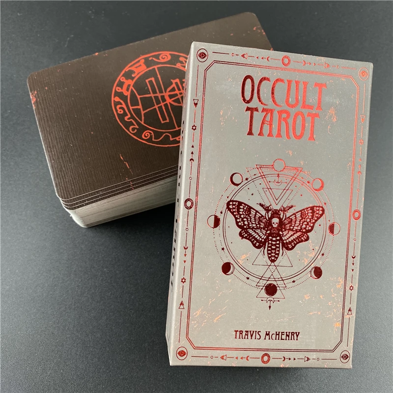 Occult Tarot Cards English Versoin Board Game Deck Fate Divination Family Party Playing Table | Игрушки и хобби