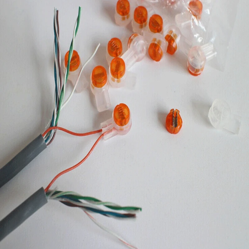 Соединитель Rj45 K1 K2 K3 K4 обжимные клеммы для проводки Ethernet-кабеля телефонного шнура