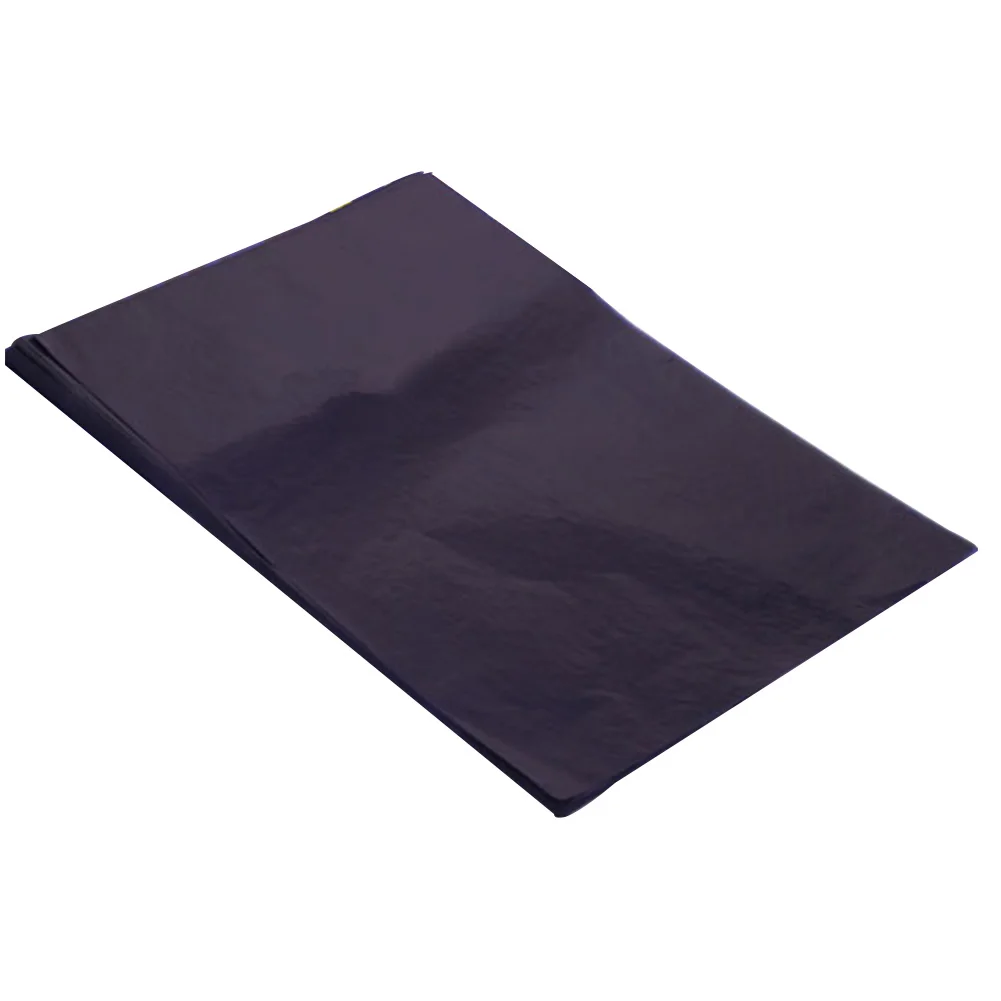 

100 Pcs Reusable Carbon Paper Blue Durable Graphite Copy Stationery Double Sided Thin Type Transfer 32K School Tracing