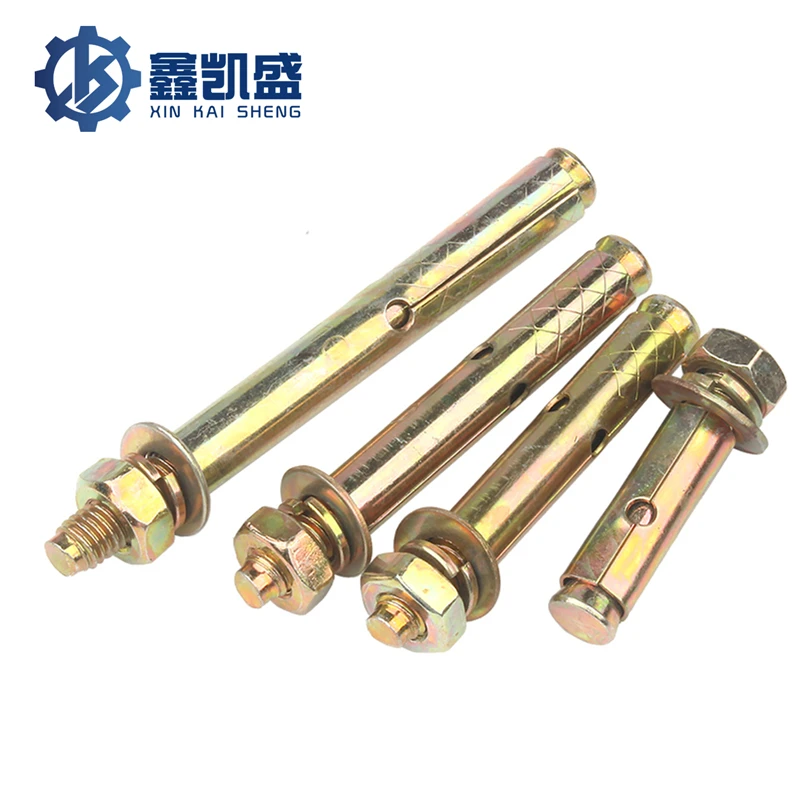 

Lron Galvanized Expansion Screw 6mm External Expansion Bolt Lengthened Explosion Screw M6M8M10M12M14 Colour
