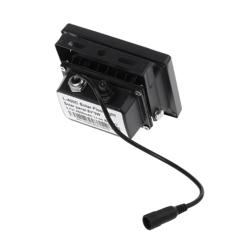 

2021 New Solar Powered Floodlight Spotlight Outdoor Waterproof Security Light 54 LED 400lm Garden Lawn Pool