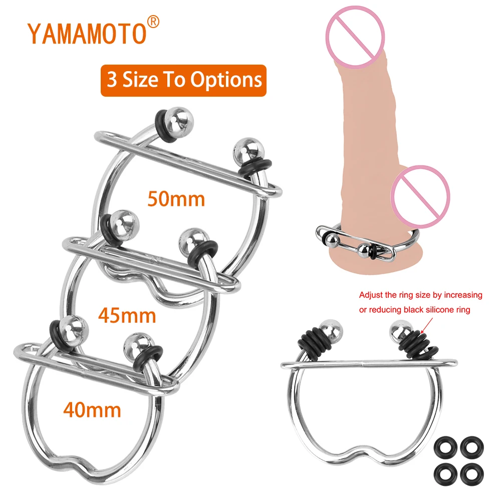 Металлический увеличить вибратор продукты Нержавеющая сталь член головка для