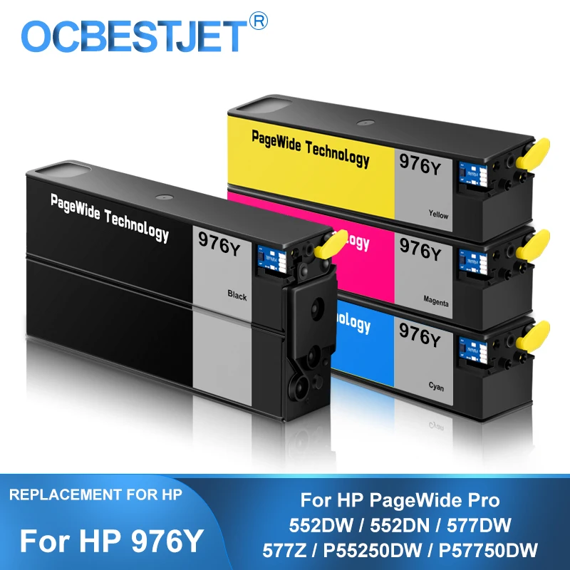 [ ]  HP 976Y 976 Y,     HP PageWide Pro 552DW 552DN 577DW 577Z P55250DW MFP P57750DW