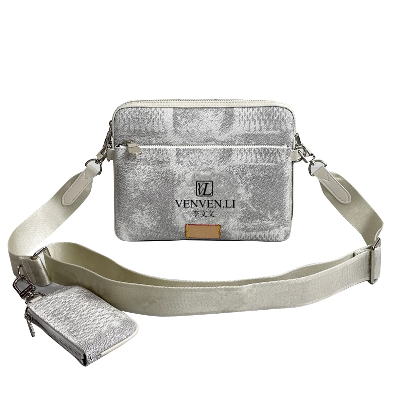 

Новинка 2022, французская брендовая набивная сумка для пар, большая брендовая мужская сумка на одно плечо, последняя сумка, пылесборник