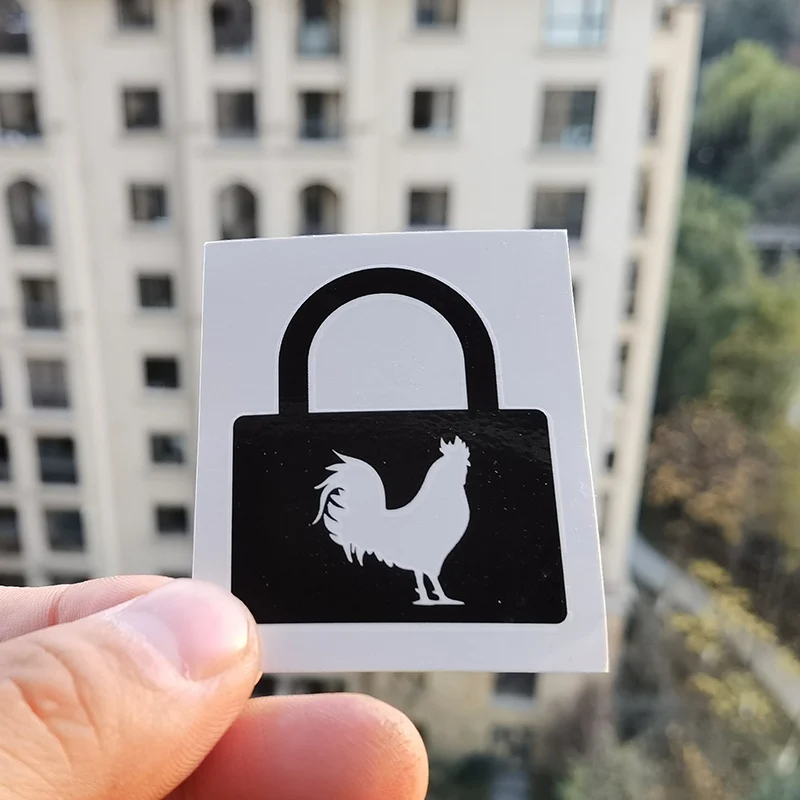 Фиксированный символ целомудрия петуха временная татуировка для взрослых