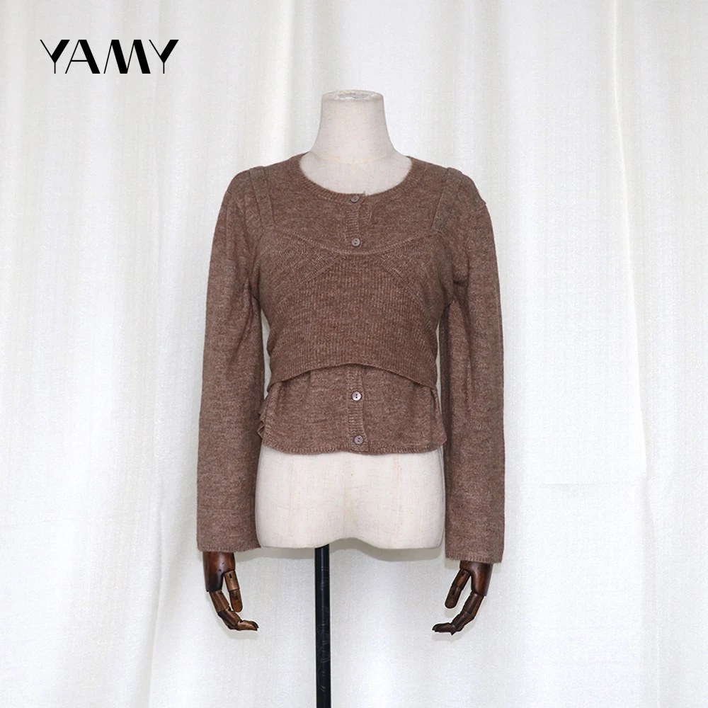 Женский Зимний вязаный кардиган с длинным рукавом отличный свитер zoravicky вязаные