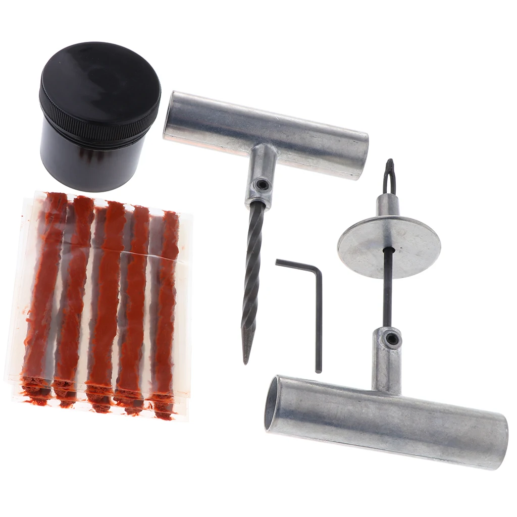 35 шт. профессиональный комплект для ремонта шин сверхмощный прокол Ремонтный