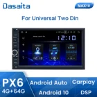 Автомобильный радиоприемник Dasaita, универсальная стереосистема на Android 10, с 7 