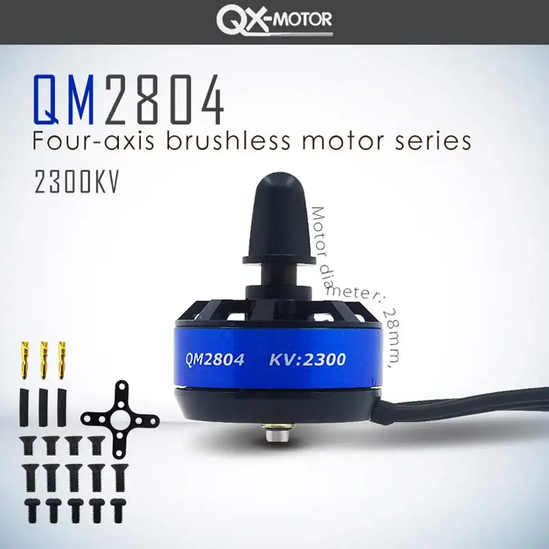 2804 2300kv бесщеточный двигатель для RC Самолет 1 шт. QX-двигатель CW/CCW безщеточные