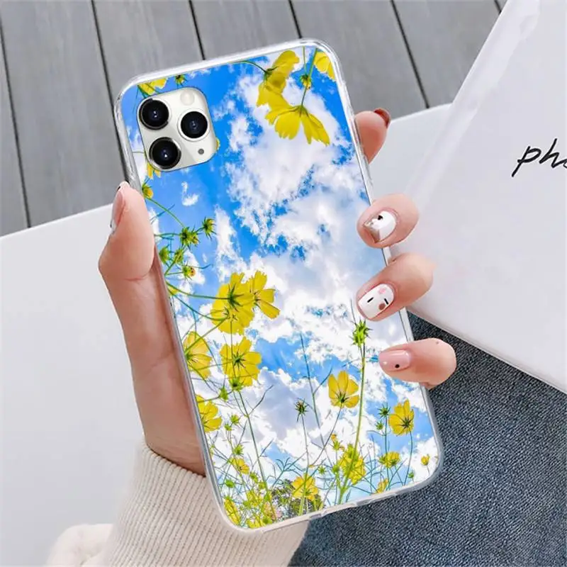 

Wild chrysanthemum daisy flowers Phone Case For iphone 12 5 5s 5c se 6 6s 7 8 plus x xs xr 11 pro max mini