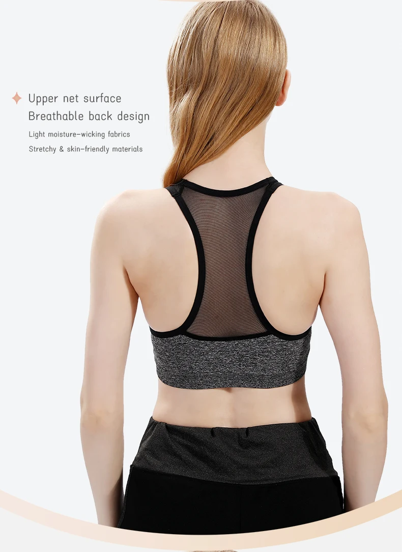 

Seamless Underwear Women Summer Plus-Size Thin Sports Bra No Steel Ring Small Breast Gathered Vest Bra