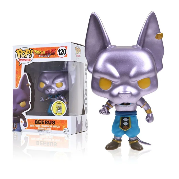 Funko pop ular супер Драконий жемчуг Гоку VegetaVinyl фигурка куклы игрушки для подарки на день рождения