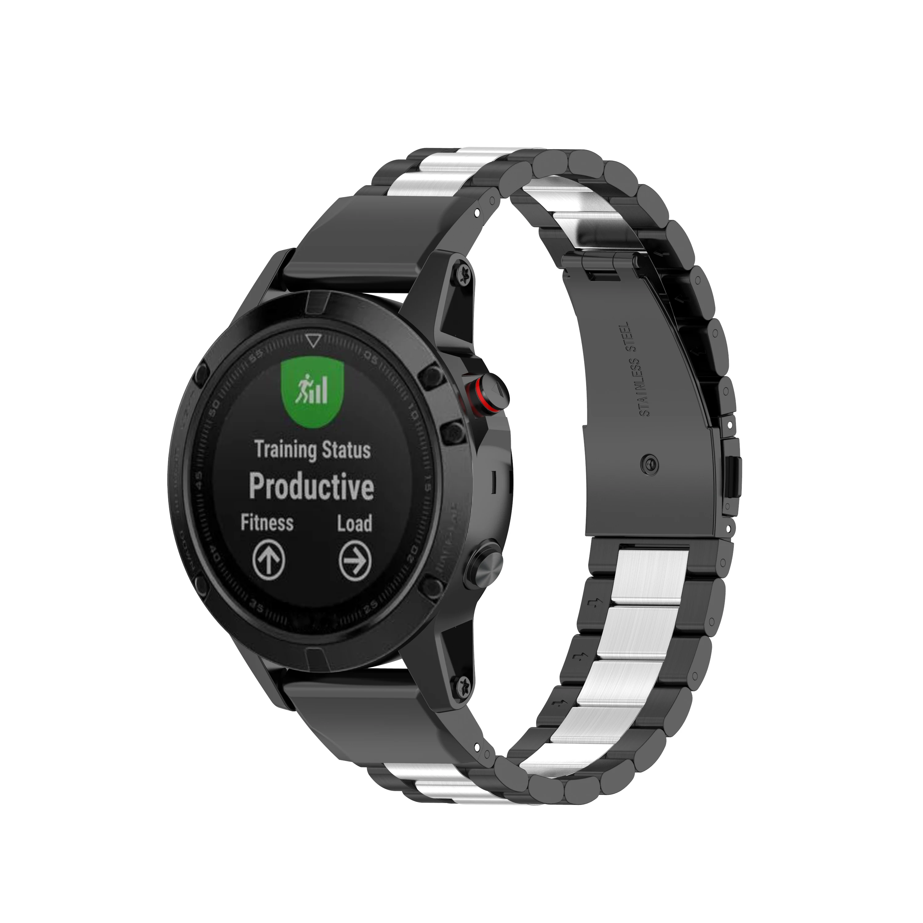 Новый смарт браслет для Garmin Fenix 5 Band 22 мм из нержавеющей стали быстрое крепление