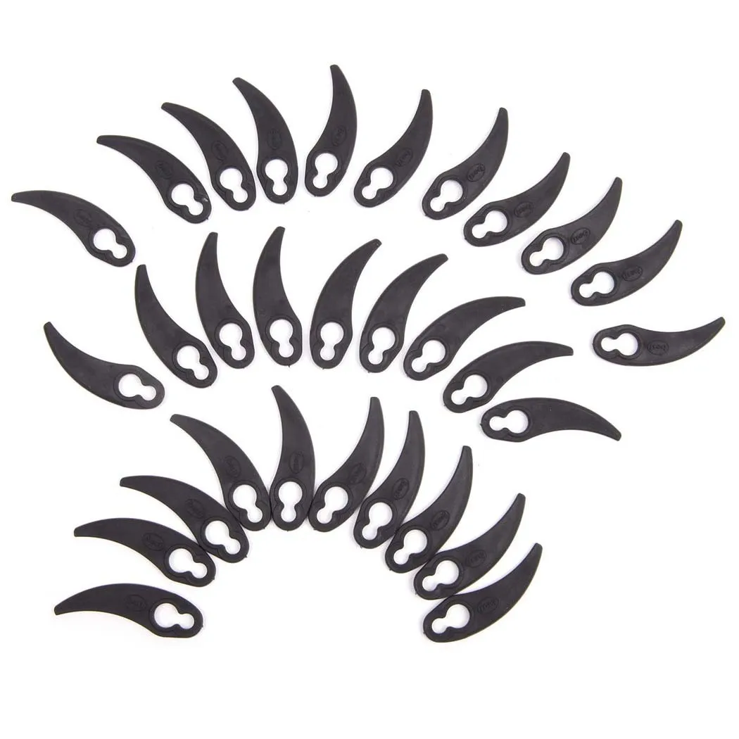 

Plastic Cutting Blade Replacement Pack Of 40 For POWERBASE Hover Mower New Practical