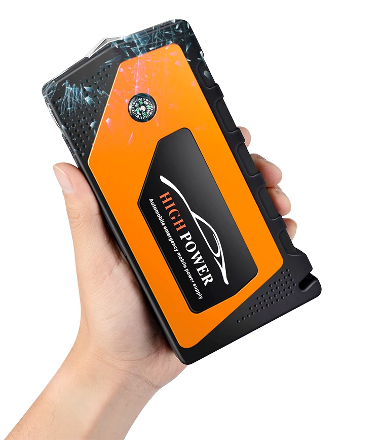 Пусковое устройство для автомобиля WINTUWAY портативное зарядное с 4 портами USB