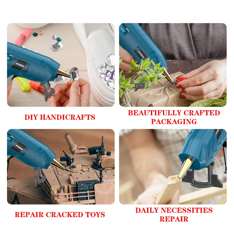 Беспроводные термоклеевые пистолеты 3 6 В 1800 мАч литий-ионный клей G un Ручной