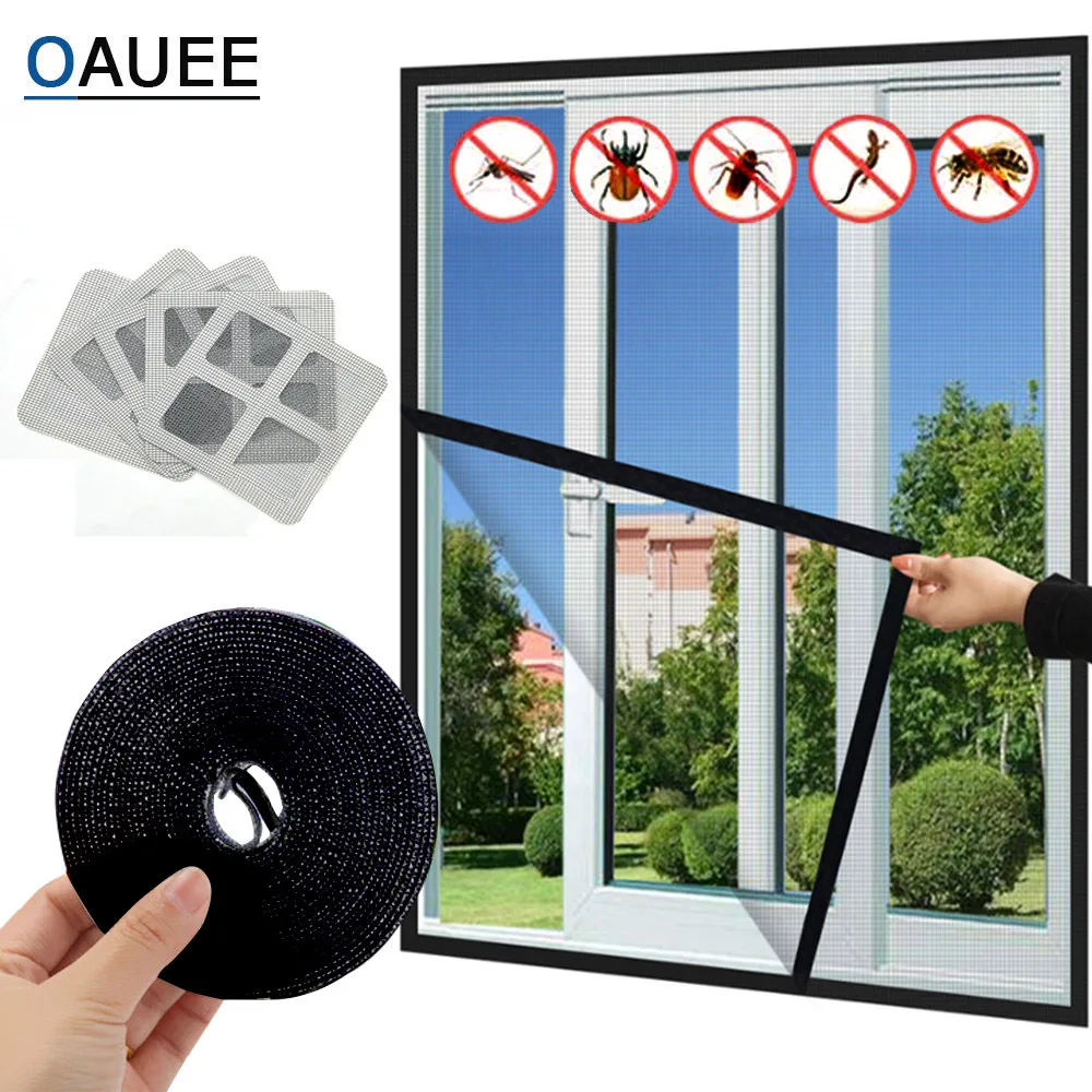 

Indoor Insect Fly Mosquito Window Screen Curtain Mosquito Netting Door Anti Mosquito Net For Kitchen Window Home Protector