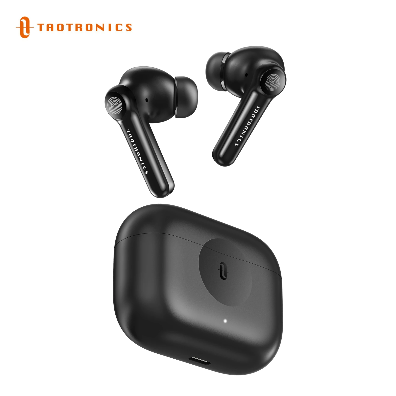 TaoTronics SoundLiberty 99 Sport ANS True Wireless Stereo Earphone Bluetooth V5.0 Headphone with Deep Bass IPX7 Waterproof enlarge
