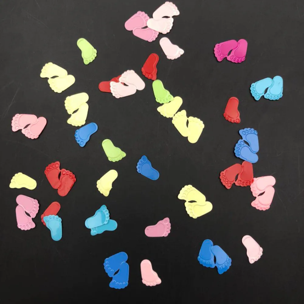 Ступня смешанный цвет/15 грамм блестки ПВХ плоские для DIY Изготовление карточек