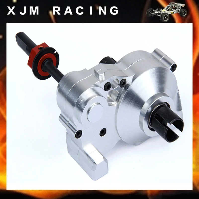 ЧПУ сверхмощный металлический полный Diff коробка передач для 1/5 HPI Rovan KM MCD GTB RACING BAJA