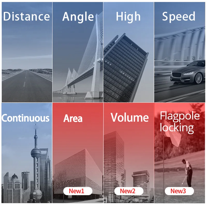 Телескопический лазерный дальномер Sndway 6x для охоты гольфа 600 м 1000 1500 цифровая