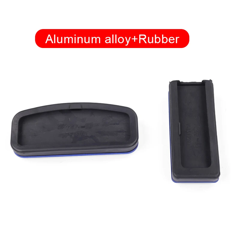 

Aluminum Alloy Car Accelerator Fuel Pedal Brake Pedal Foot Pedal Cover Non Slip Pad For Changan Eado Plus 2020 2021 Accessories