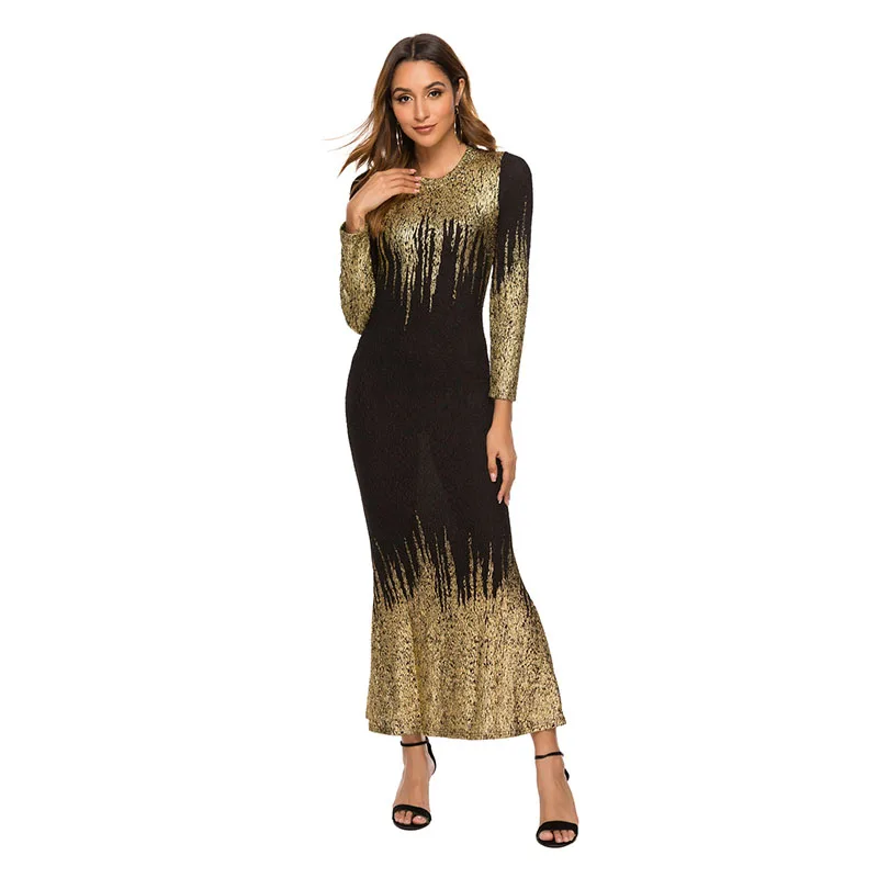 

Maxi Dress 2019 Summer Autumn Women Long Sleeve Party Dress Long Dress Women Evening Party Dress Sundress Vestidos de festa 4XL