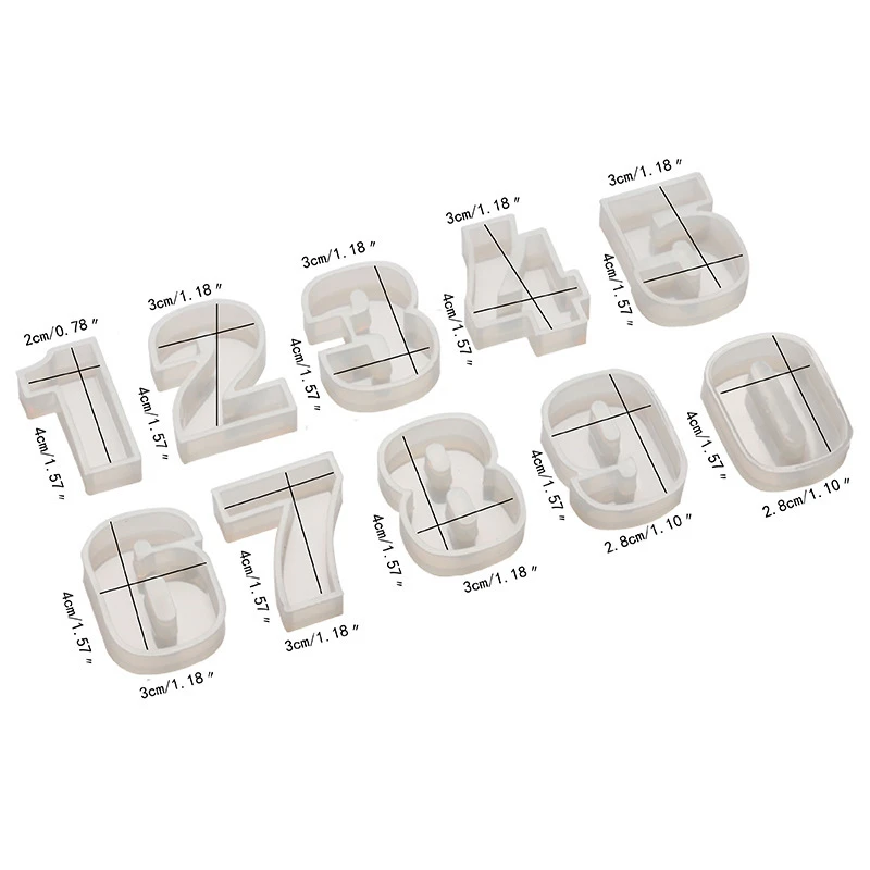 Aomily английская A-Z буква номер помадка силиконовая форма 3D Свеча инструмент для