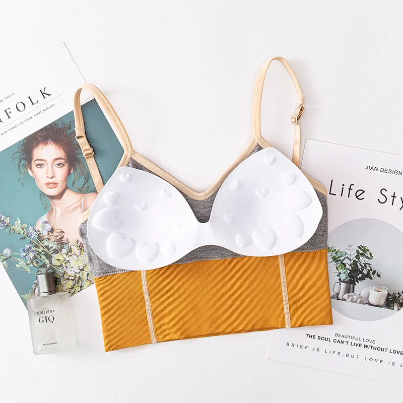 

exy em forma de u voltar topos vero fio livre bralette sem costura esportes suspender underwear bra 2021