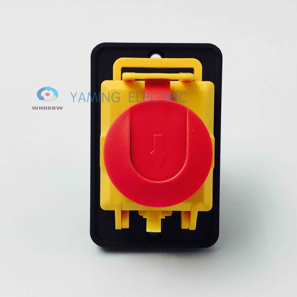 Моментальная Перезагрузка Пресс кнопочный YCZ4 A аварийной остановки 7 контактов