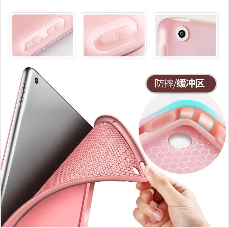 Folding Case For Huawei Matepad Pro 10.8 Honor V6 10.4 T10S 10.1 T10 9.7" Silicone Cover Mediapad M6 T5 10" Tablet Funda Stand |