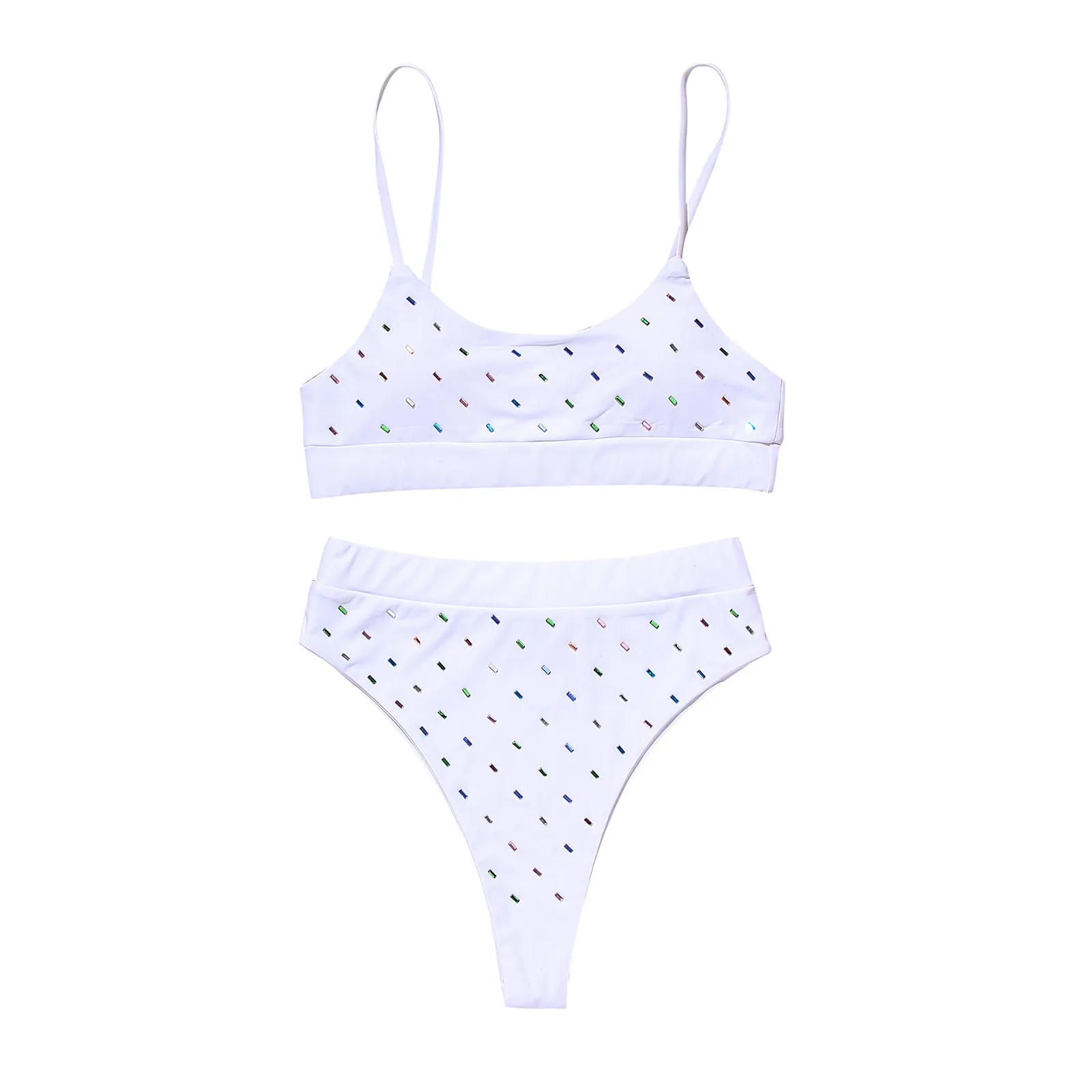 

Women Solid Lace Bikini Set Push Up Swimsuit Beachwear Padded Swimwear Bikini Sexy Women 2021