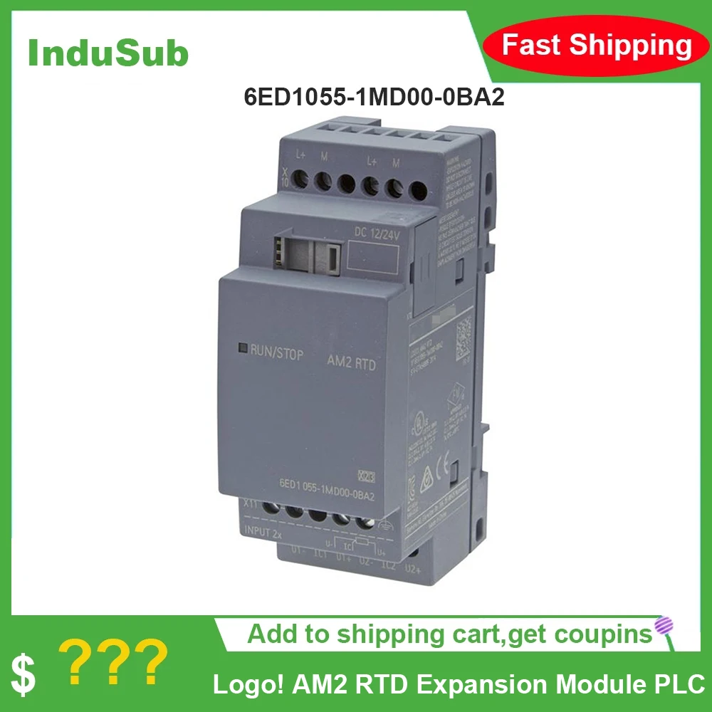 Новый оригинальный 6ED1055-1MD00-0BA2 логотип PLC! Модуль расширения AM2 RTD программируемый