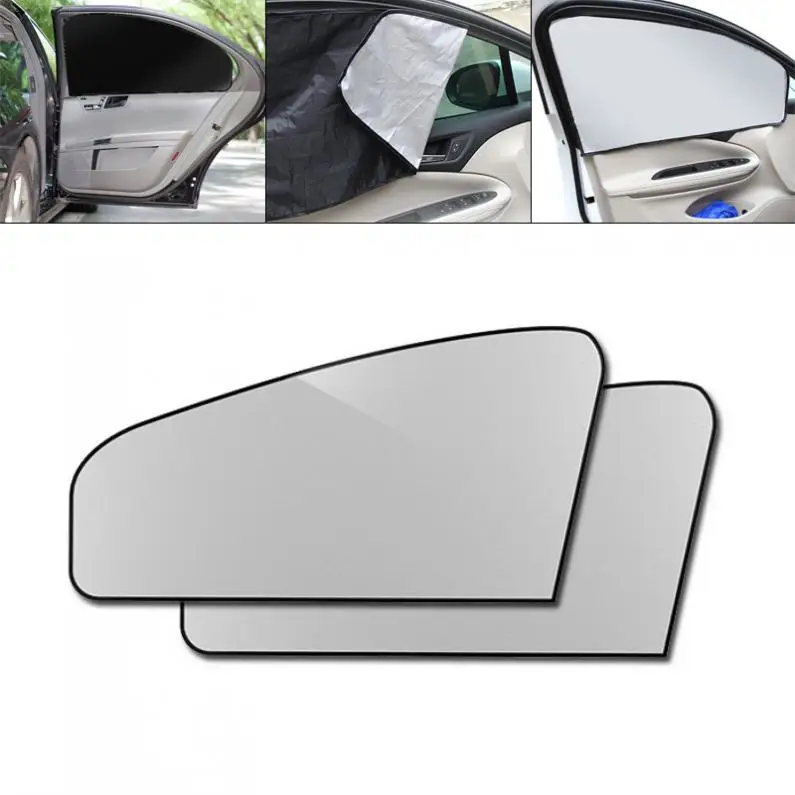 

2pcs/pair Universal Car Side Cant Window Heat Insulation Prevented Bask Shade Screens with Magnet