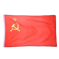 red cccp flag 90x150cm union of soviet socialist republics 3x5 feet super poly indoor outdoor ussr country russian banner