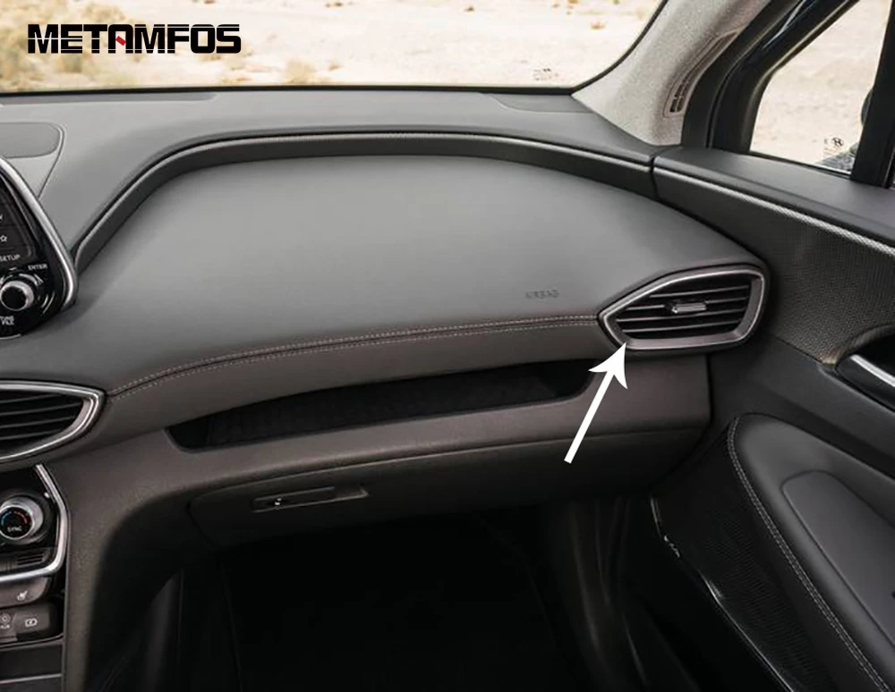 Крышка для вентиляционного отверстия из углеродного волокна Hyundai Santa Fe 2019 2020 2021