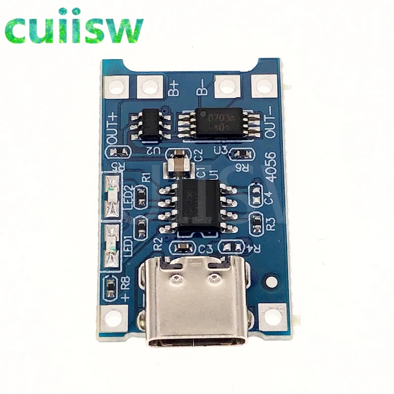 Тип-c/Micro USB 5V 1A Mini 18650 TP4056 модуль зарядного устройства для литиевых батарей зарядная плата с защитой двойные функции li-ion