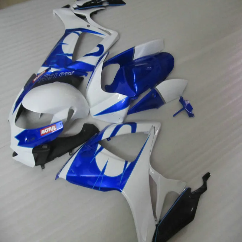 

Комплект обтекателей для мотоцикла подходит для gsxr600/750 2006-2007 кузов высокого качества ABS инъекция новый белый или синий мотоцикл F