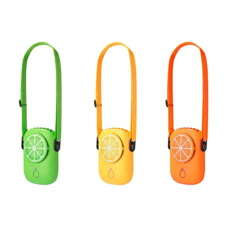 

Mini Portable Bladeless Neck Fan USB Rechargeable Silent Cooling Fans 3 Speeds Adjustable Fan Outdoor Air Cooler