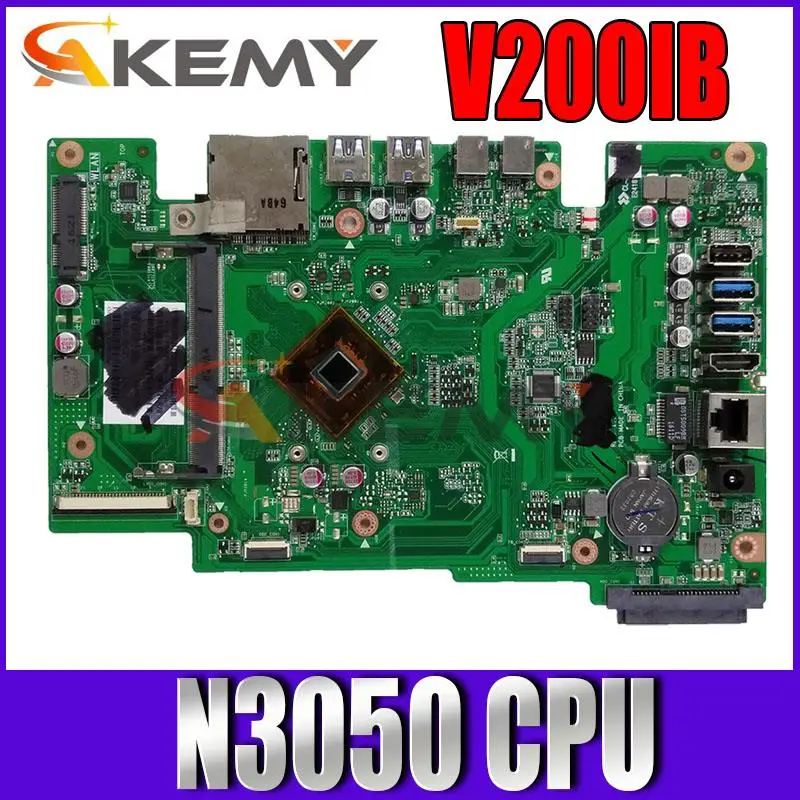 

Материнская плата V200IB MAIN_BD_N3050 UMA для ASUS V220I V220IB, материнская плата «Все в одном» для настольного компьютера V220IB, материнская плата 90PT01J0-R01000