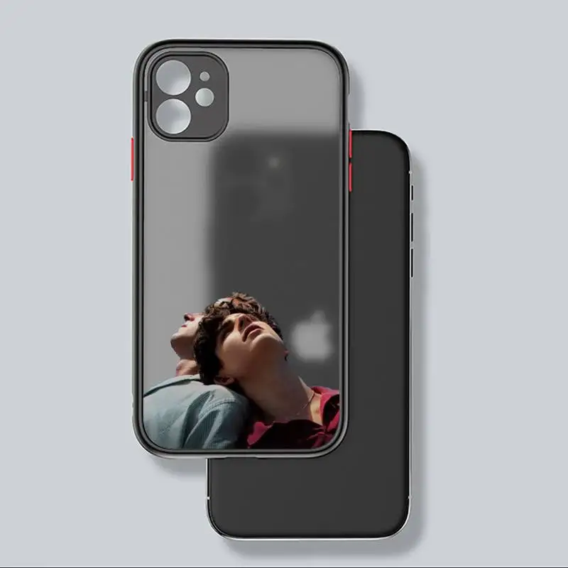 

Call Me by Your Name Phone Case black matte transparent For iPhone 7 8 x xs xr 11 12 pro plus mini max Clear Funda